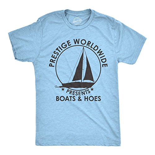 Mens Prestige Worldwide T Shirt Funny Cool Boats and Hoes Graphic Humor Tee Crazy Dog Men's Funny T Shirts Premium Cotton Blend Graphic Tees... - amazon.com/dp/B07BTLQKZH?… #giftingideas #offensivegifts #funnygift