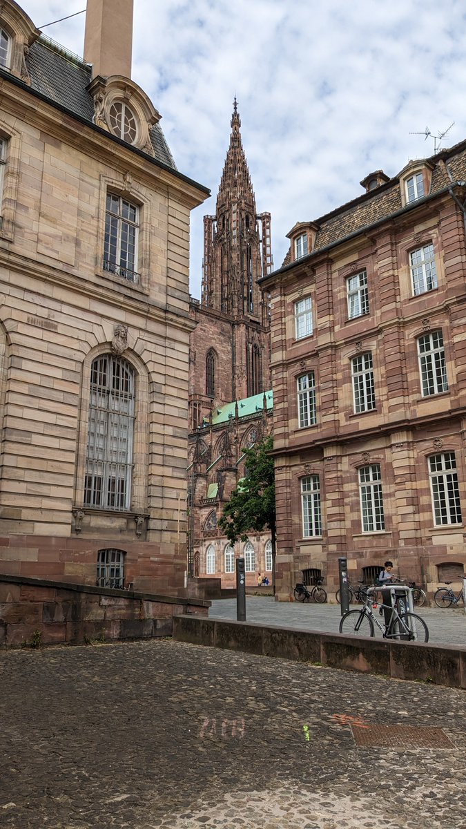 MattWeissenberg's tweet photo. It feels like I only got to Strasbourg and it's already time to leave. I was really surprised by how many people cycle here. Overall it feels like a great city for a short trip. On to Basel now! https://t.co/lXJ12DDB6l