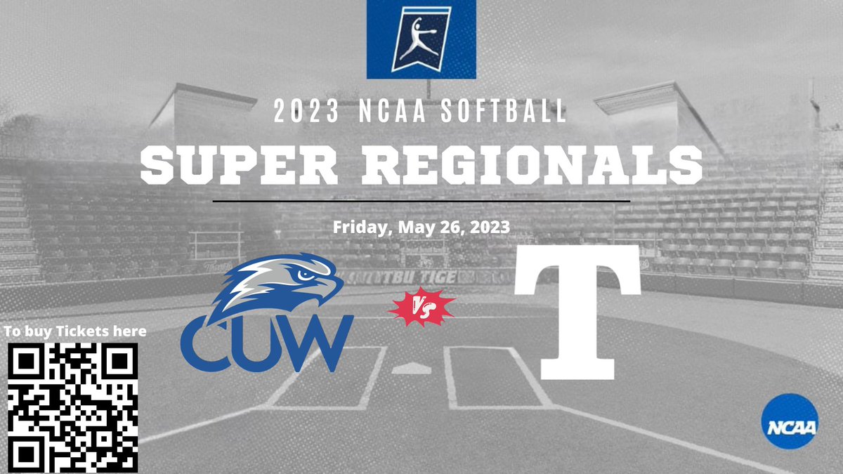 🏆2023 NCAA SUPER REGIONALS SOFTBALL🏆
Concordia Wisconsin vs Trine
📆 Friday, May 26, 2023
⏰ 2:00 PM EDT
📺 : tinyurl.com/296hbcxs

<a href="/TrineUniversity/">Trine University</a> <a href="/TrineAthletics/">Trine Thunder</a> <a href="/TrineSoftball/">Don Danklefsen II</a> <a href="/CoachD_TUSB/">Don Danklefsen</a> <a href="/TrineVoice/">Andy Brown</a> <a href="/AshleighTranter/">Ashleigh Tranter</a> <a href="/_katieemitchell/">Katie Mitchell</a> <a href="/emmaleesoftball/">Emma Lee</a> <a href="/debbiehill23/">Debbie Hill</a>