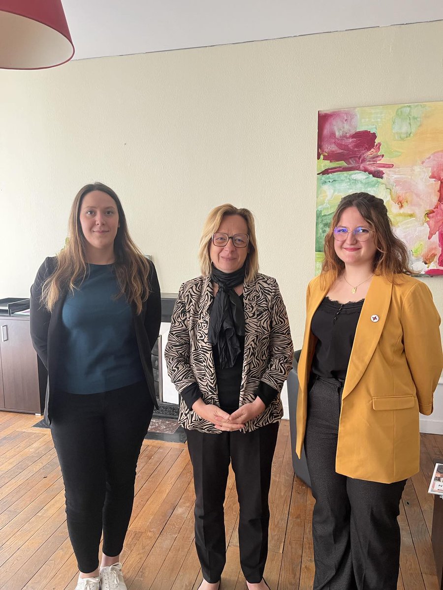 Rencontre avec <a href="/LHeydelGrillere/">Laurence Heydel Grillere</a> à <a href="/VilleAnnonay/">Ville d'Annonay</a> au sujet des conditions de #formation des #ESI.

📍Attractivité du territoire
📍Encadrement en stage 
📍 Indemnités de stage
📍Conventionnement #CROUS