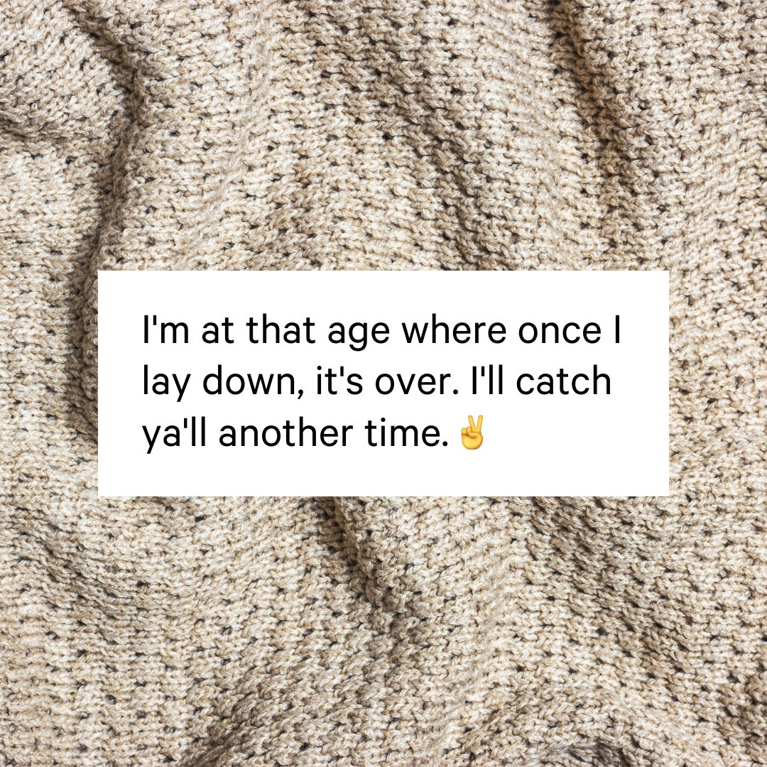 As soon as our head hits the pillow, it's game over. 🙅‍♀️