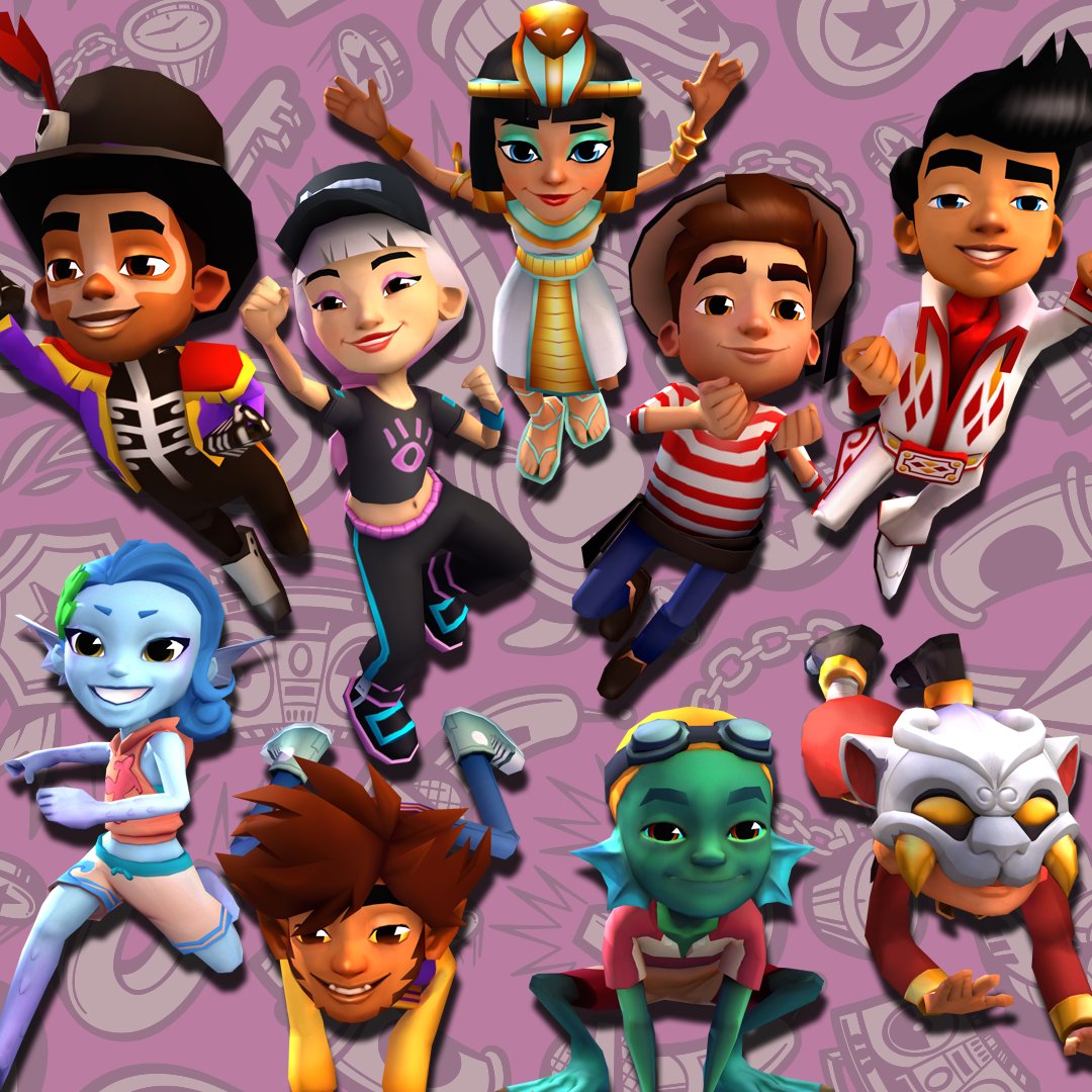 Subway Surfers - Characters