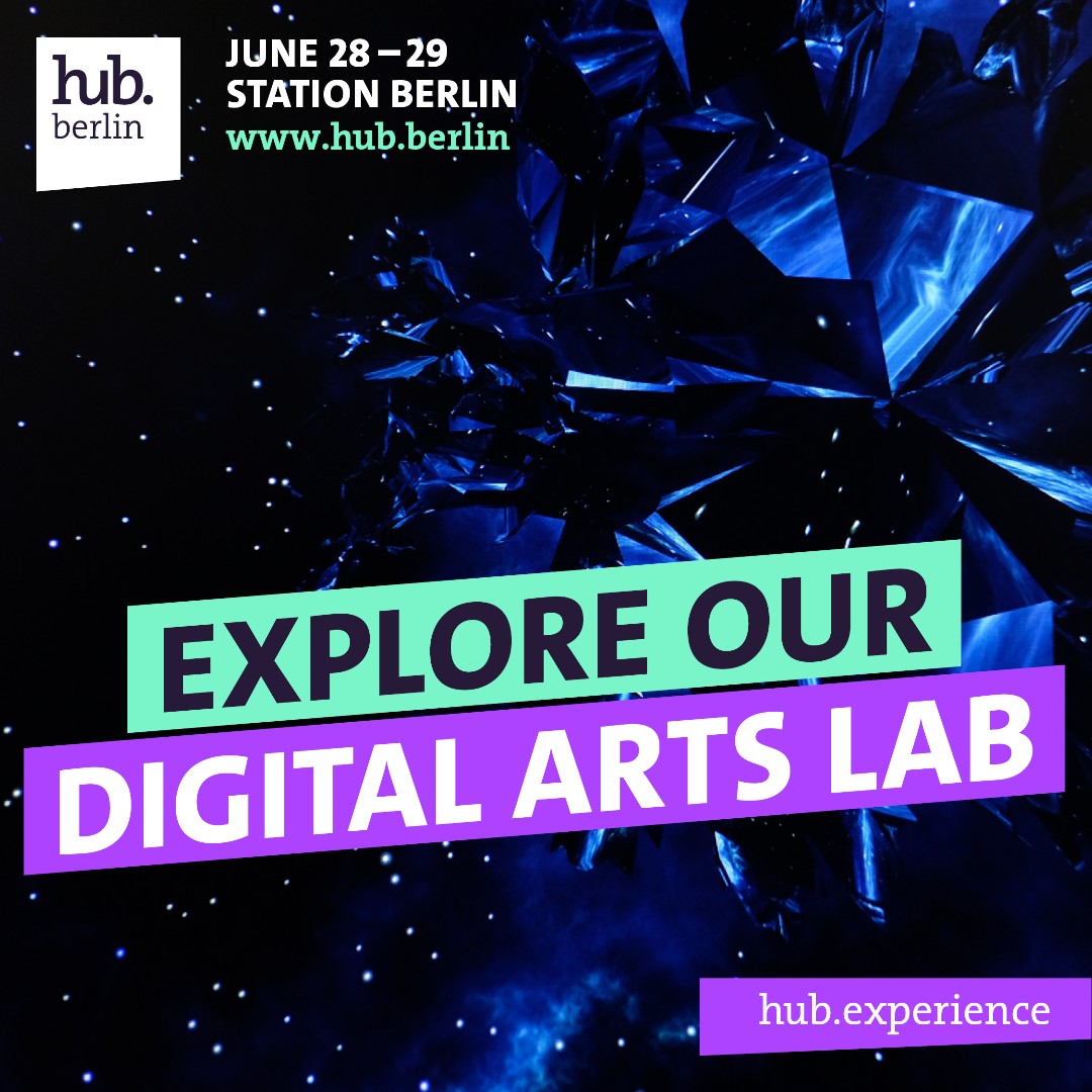 transform_show's tweet image. #hubberlin23 is more than just a regular tech conference! 👾🎨
Explore the boundaries between art and tech in our #DigitalArtsLab.
Creative minds will take us on this journey.

Stay tuned and save your early bird ticket now! 🎆🖥️
bit.ly/3LXvRQ4

#hubberlin #art #tech