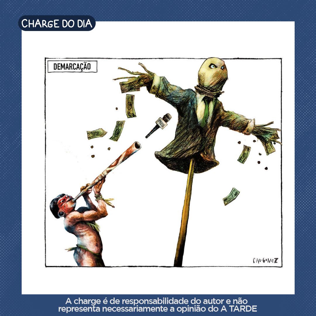 atarde's tweet photo. #ChargeDoDia, veja outras charges no #PortalATARDE acessando o link na bio.
#Charges #CauGomez #ATARDE #GrupoATARDE
A charge é de responsabilidade do autor e não representa necessariamente a opinião do A TARDE. https://t.co/0z8T9N1mQp