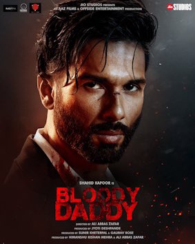 Wow @shahidkapoor s #BloddyDaddy #Thriller #Action looks promising full of action 💪🏻 June Release .. Waiting !! Director #AliAbbasZafar #JioStudios