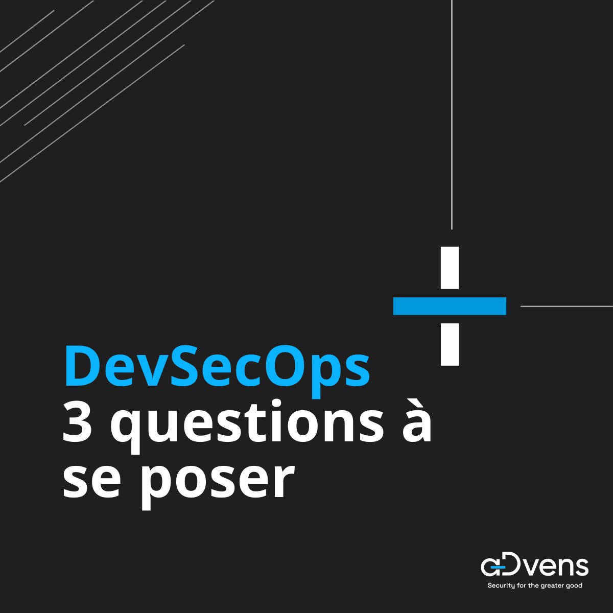 advens's tweet photo. Terminé le casse-tête pour les RSSI face à une demande de DevOps ! 
À la place, posez-vous les bonnes questions et intégrez la sécurité dans cette démarche.
Plus de détails sur le DevSecOps 👉 https://t.co/ZeUNQScceJ

#Cyber #Advens https://t.co/XtfJCs00SC