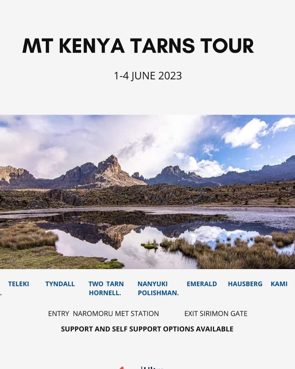 Next week we go back to Mt. Kenya for Lakes and Tarns Tour. Last time we had one of the best adventures touring some of the Lakes and Tarns. This time we will explore more. There is Self Support and Supported options. #mtkenya #mtkenyatrust