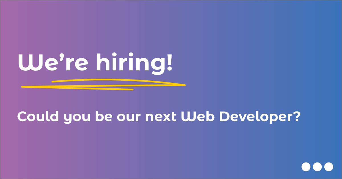 📢 AB is hiring! We’re looking for a #WebDeveloper to join our team and help us build brilliant new websites, CRMs and web applications for our clients. Click the link below to learn more and find out how to apply 👇
ab-uk.com/join-us/vacanc…
#DeveloperJobs #Hiring #ExeterJobs