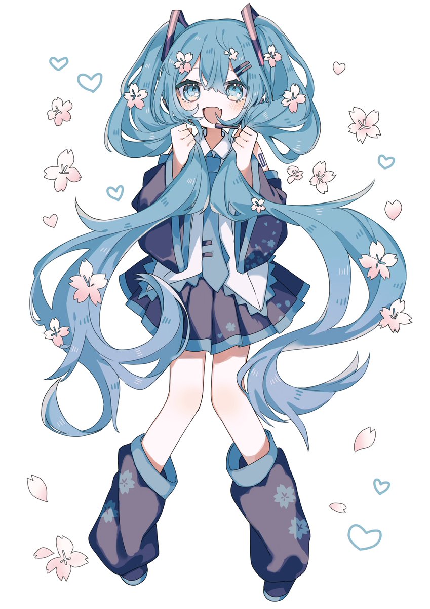 初音ミク 「#1日でフォロワー何人増えるかチャレンジ ミクに魂を売った絵描きです ボカロなど」|15番📛ボーマスC59のイラスト