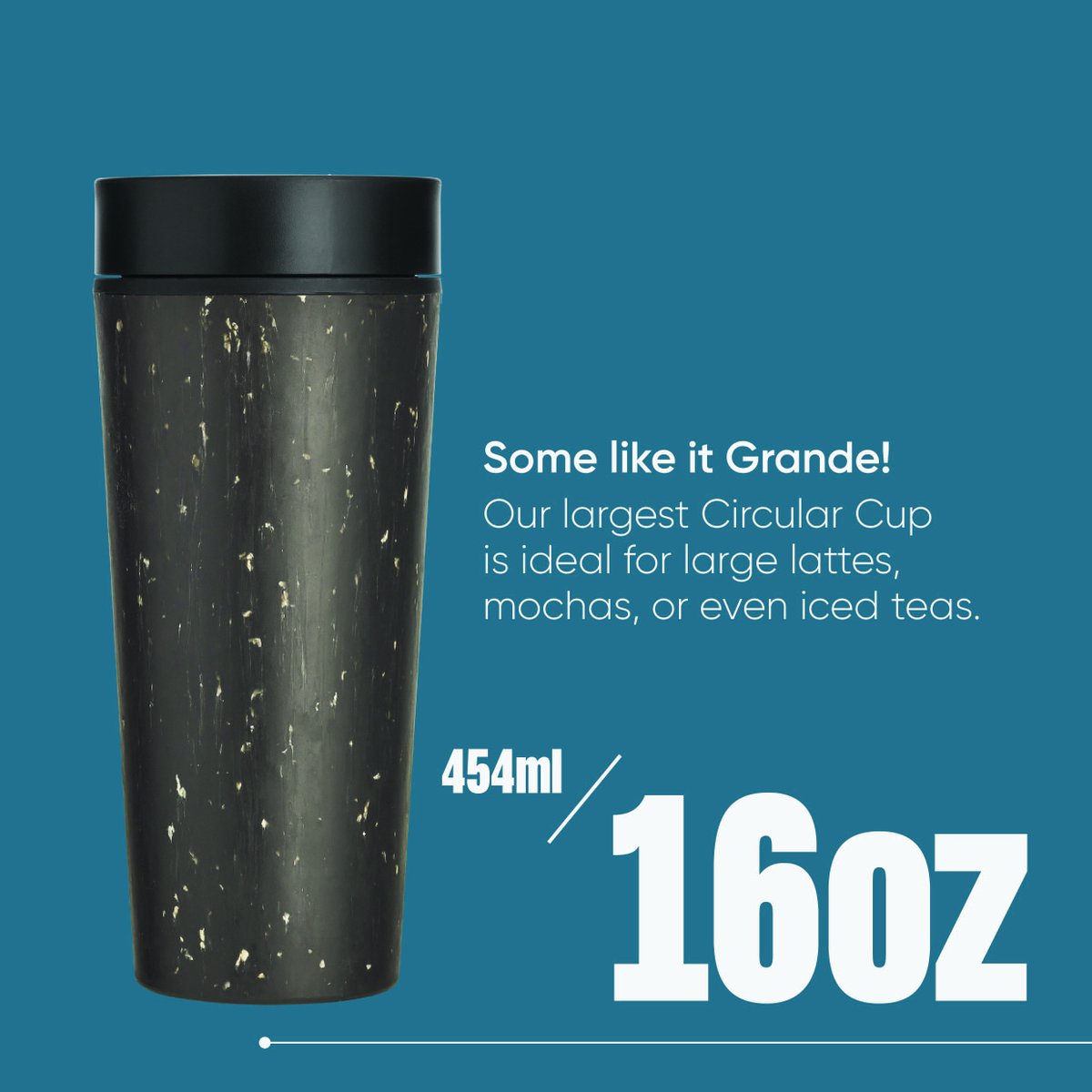 What's your Circular Cup size? 🤔 8oz, 12oz, 16oz we've got you covered! Is Costa Mini your vibe? Or maybe your go-to is a Grande? Whatever your beverage size of choice may be, we've got a circular reusable to suit you. Check out our size guide below! #circulardesign