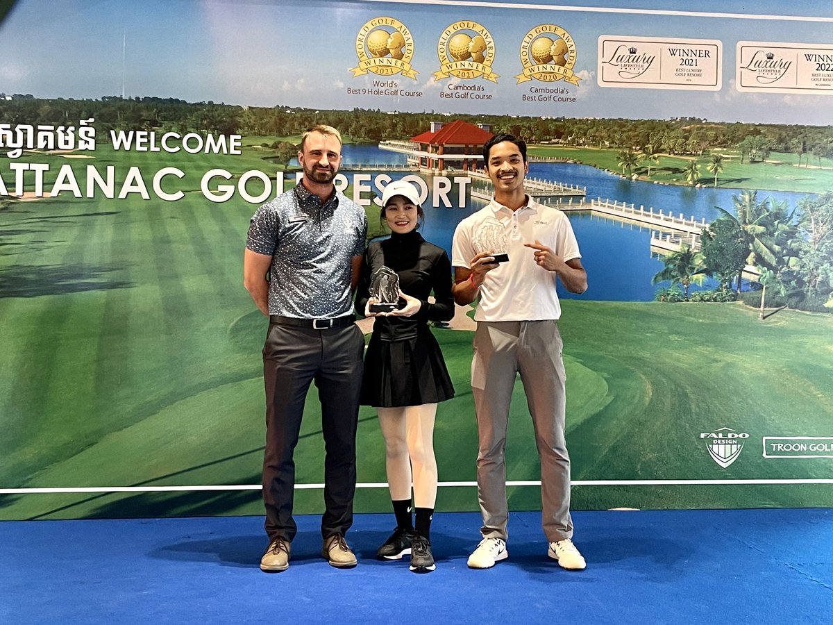 troonint's tweet photo. The caddy team at  Vattanac Golf Resort, Cambodia are enhancing the #GolfExperience and helping golfers play better. Read about their 3-month training program that equips the caddy team for life on the golf course! 

https://t.co/uJM04gmrXa

#PlayerDevelopmentMonth #GolfCourse https://t.co/Hlrxhs6Z8L