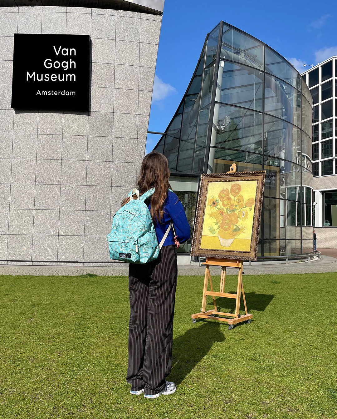 Van Gogh Museum x Eastpak Day Pak'R - Sunflowers
