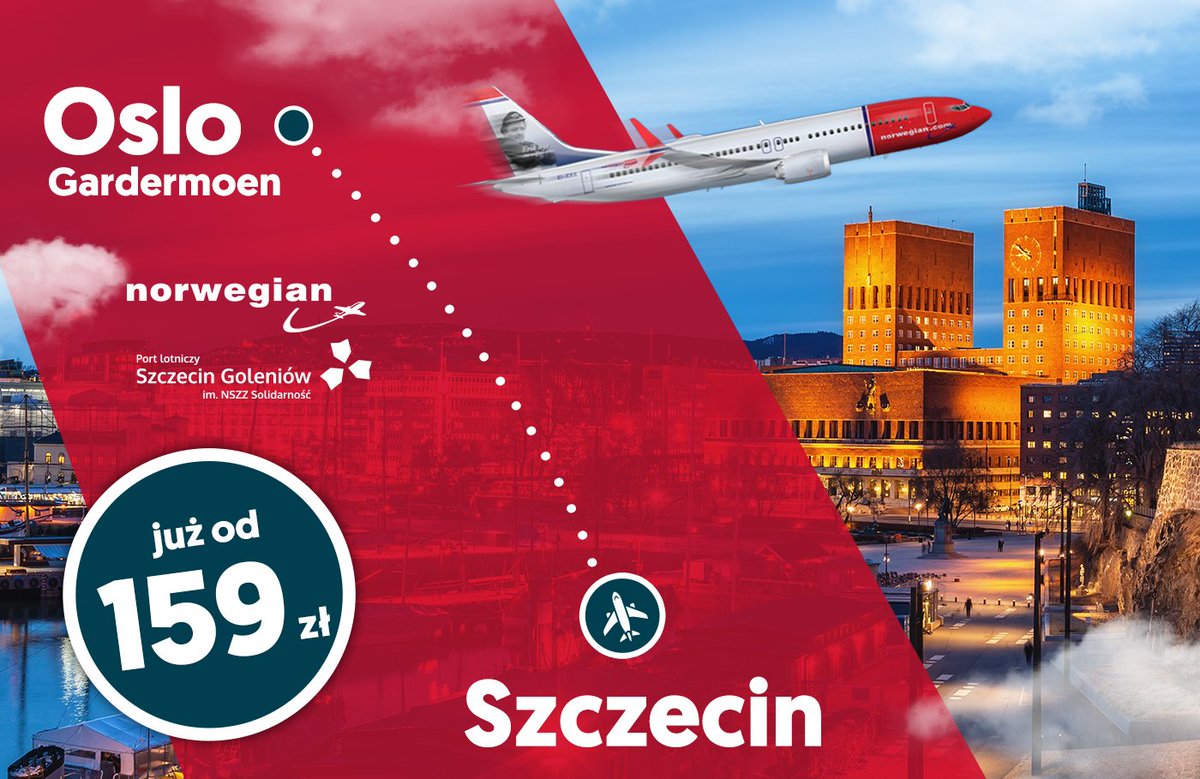 SzczecinAirport's tweet photo. Już za niecały miesiąc linia @Fly_Norwegian powraca na nasze lotnisko!🤗
✈️trasa 𝗦𝘇𝗰𝘇𝗲𝗰𝗶𝗻- 𝗢𝘀𝗹𝗼 𝗚𝗮𝗿𝗱𝗲𝗿𝗺𝗼𝗲𝗻
🆕#LatamzeSzczecina od 24 czerwca
📆Dni lotów: wtorki, soboty
💸Ceny biletów: od 159zł w jedną stronę
➡️Szczegóły https://t.co/lArlu63AUA
#SZZOSL https://t.co/kxZYEs0hlr