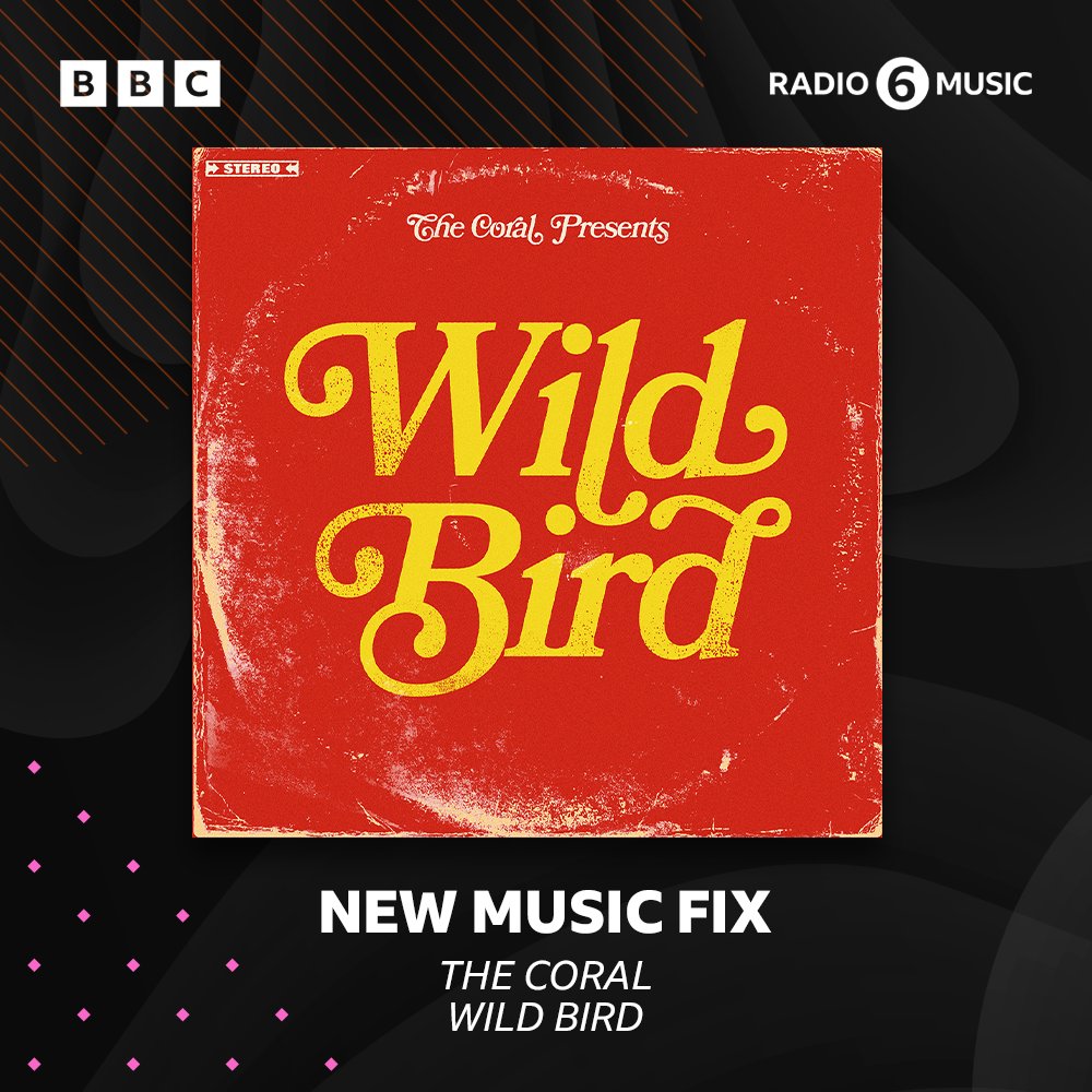 thecoralband's tweet photo. 'Wild Bird' is on this week's New Music Fix Playlist on
@BBC6Music. Listen out for the track at the following link https://t.co/qc9sp9jGed https://t.co/rGiaHBwSqV