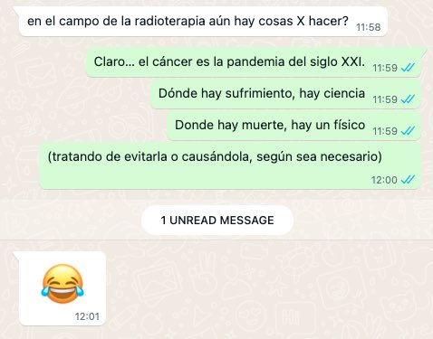 Conversación con un alumno de #UnirFísica