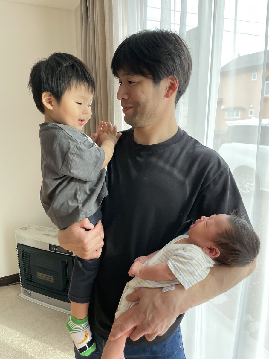 4月に第二子となる次男が元気に産まれてきてくれました！
兄弟、これからたくさんケンカをすることもあるけど、仲良く楽しく過ごしていこう🎵
日々の子供の成長も楽しみながら親としても成長させてもらいます😁

これからさらに賑かになった上野家をこれからもよろしくお願いします🙇