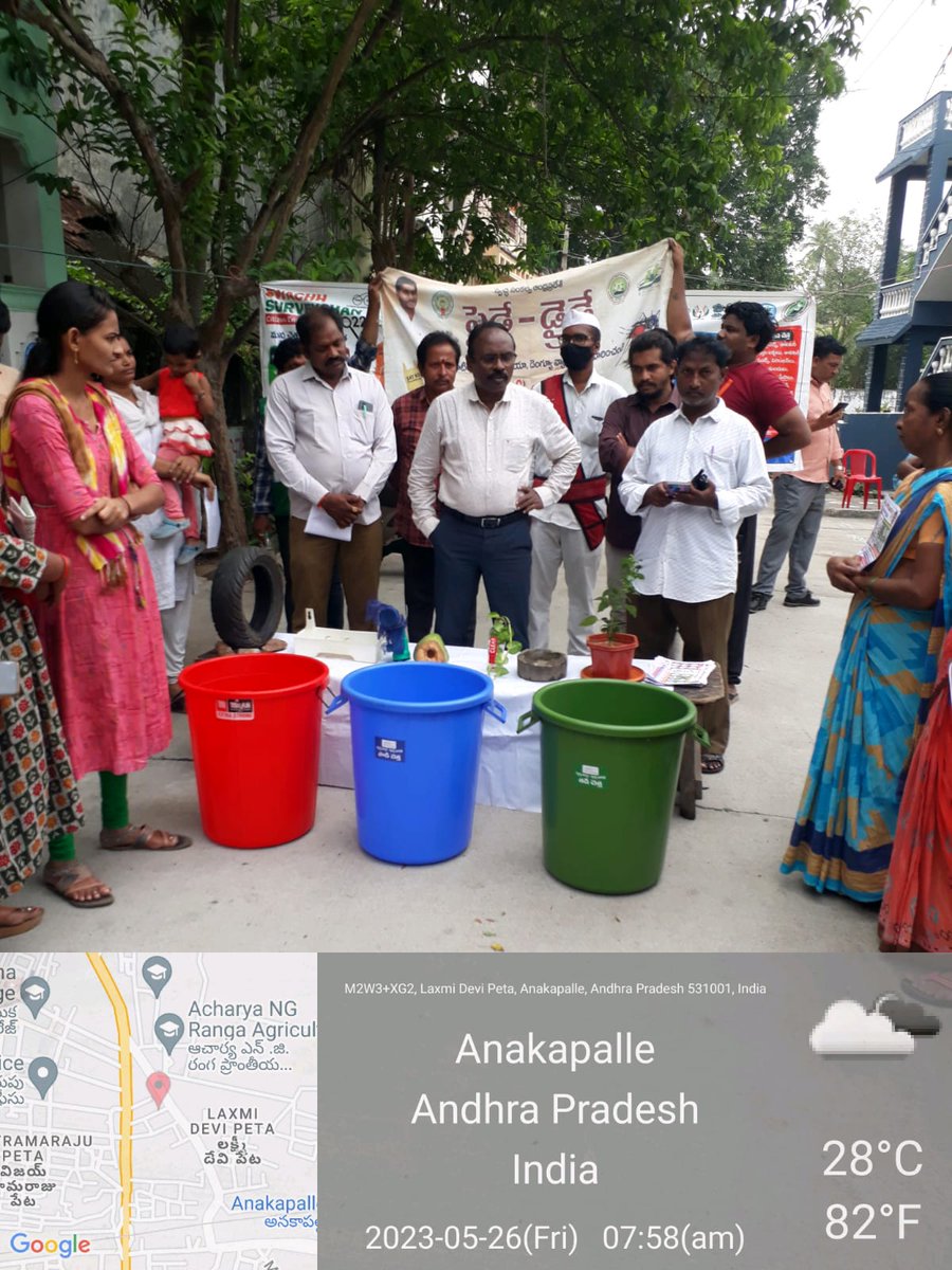 Zonal Commissioner VII sensitized citizens on 'Friday Dryday' program, source segregation and single use plastic ban in Ward 83, Zone 7.  

#SwachhSurvekshan2023 
#SwachhSurvekshan2023Visakhapatnam 
#VisakhaSwachhSankalpam
#VizagSaysNotoPlastic