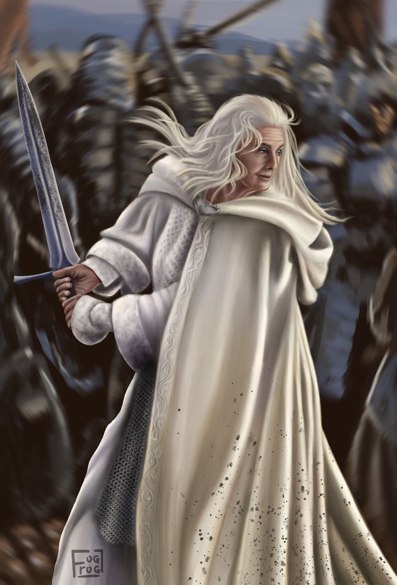 fogfrogart's tweet photo. QRT your Tolkien art🙌
And there are my lotr arts with fem-version characters https://t.co/f019PbUy1I