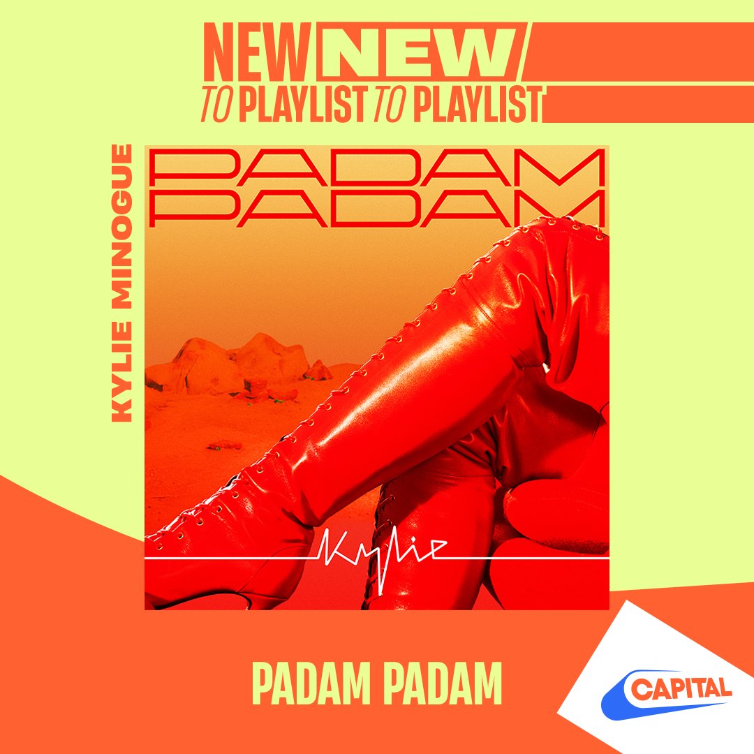New to the Capital playlist ❤️ <a href="/kylieminogue/">Kylie Minogue</a> - 'Padam Padam'

Listen on <a href="/GlobalPlayer/">Global Player</a> 🎧