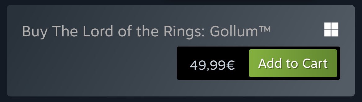 NirrMartinez's tweet image. Ik geef het toe, af en toe koop ik eens een spelletje bij een vervoerder wat eigenlijk niet mag, maar het is wel leuk om prijzen te vergelijken 😝 dit was op release dag 🤣🤣 #GollumGame #TrashGame