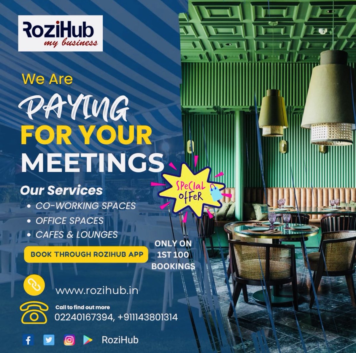 To learn more about RoziHub and our vision, please glance through rozihub.in , RoziHub collaborating your business needs.