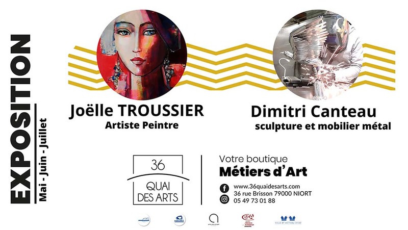 Aujourd'hui à #Niort  :Exposition au 36 Quai des arts vivre-a-niort.com/actualites/age…