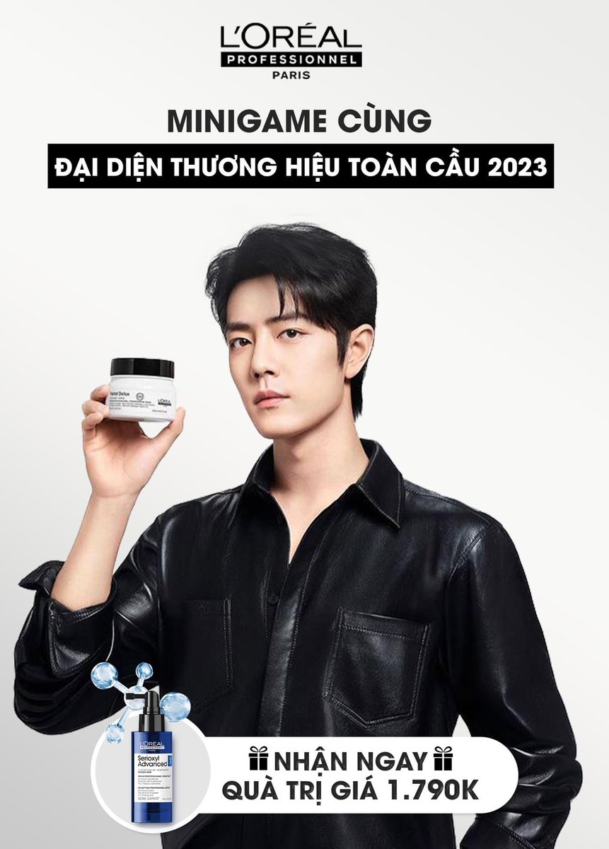 zhanbossdream's tweet photo. 1️⃣ REPLY under the FB post (link ⬇️) what’s the products name that #XiaoZhan is holding ➕ A NUMBER that you like from 0-999 ➕ TAG 3 friends
2️⃣SHARE on your fb feed (public setting) with hashtags #LorealPROVN and #ScalpAdvanced 

https://t.co/130iXWamlx https://t.co/r4ZZZwtnlu