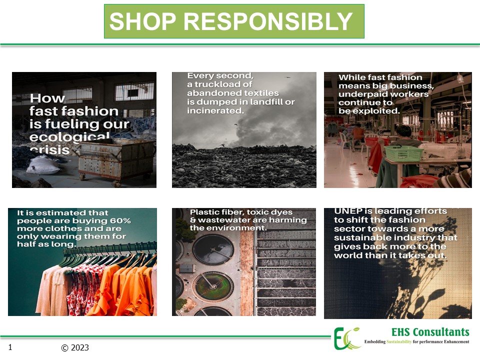 Ehsindore's tweet photo. Consider the environmental footprint before purchasing. By making mindful choices, we can help #BeatPollution.” https://t.co/e575Fi8OU3