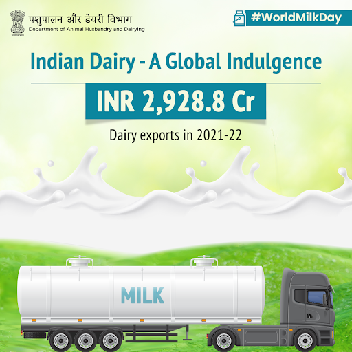 Dept_of_AHD's tweet photo. From rich and creamy butter to the finest cheeses and purest ghee, India's dairy products are relished worldwide.
#WorldMilkDay #WMD2023 #DairyIndia #CheersToMilk https://t.co/vM61ofo7MA