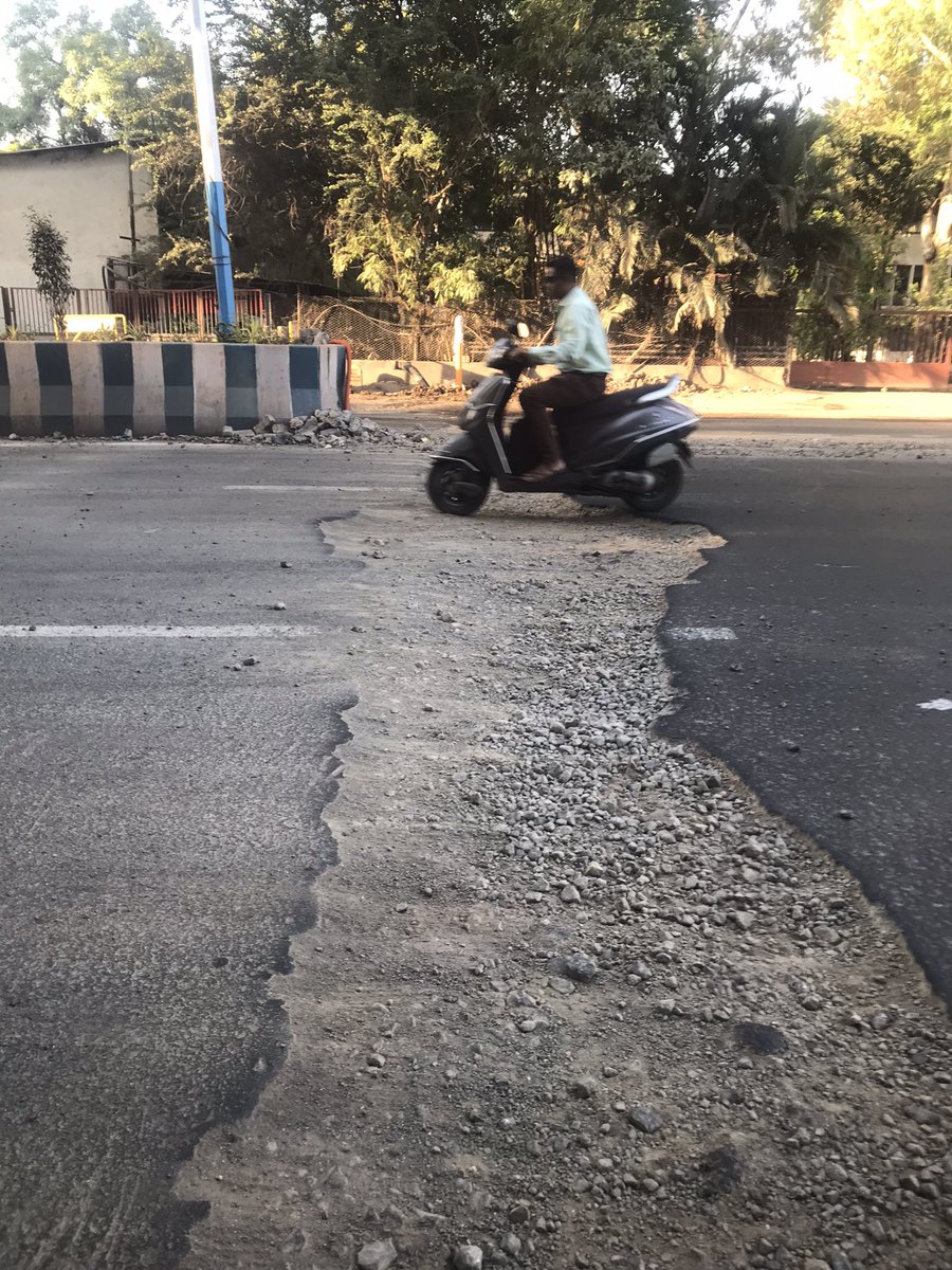 @PMCPune @OfficialPMRDA @SmartPune Sevaral trenches near RTO Chowk Singal are slowing vehicles and creating #trafficjam This is a main road and needs immediate attention. Pl survey the area and put a fix on priority please 🙏🏼