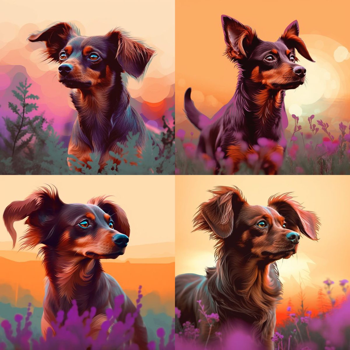 digitalaistudio's tweet photo. Dog illustration from a real image made with Midjourney 🐶
#dogportrait #illustraion #midjourney #digitalstyle https://t.co/KDonhVj6a8