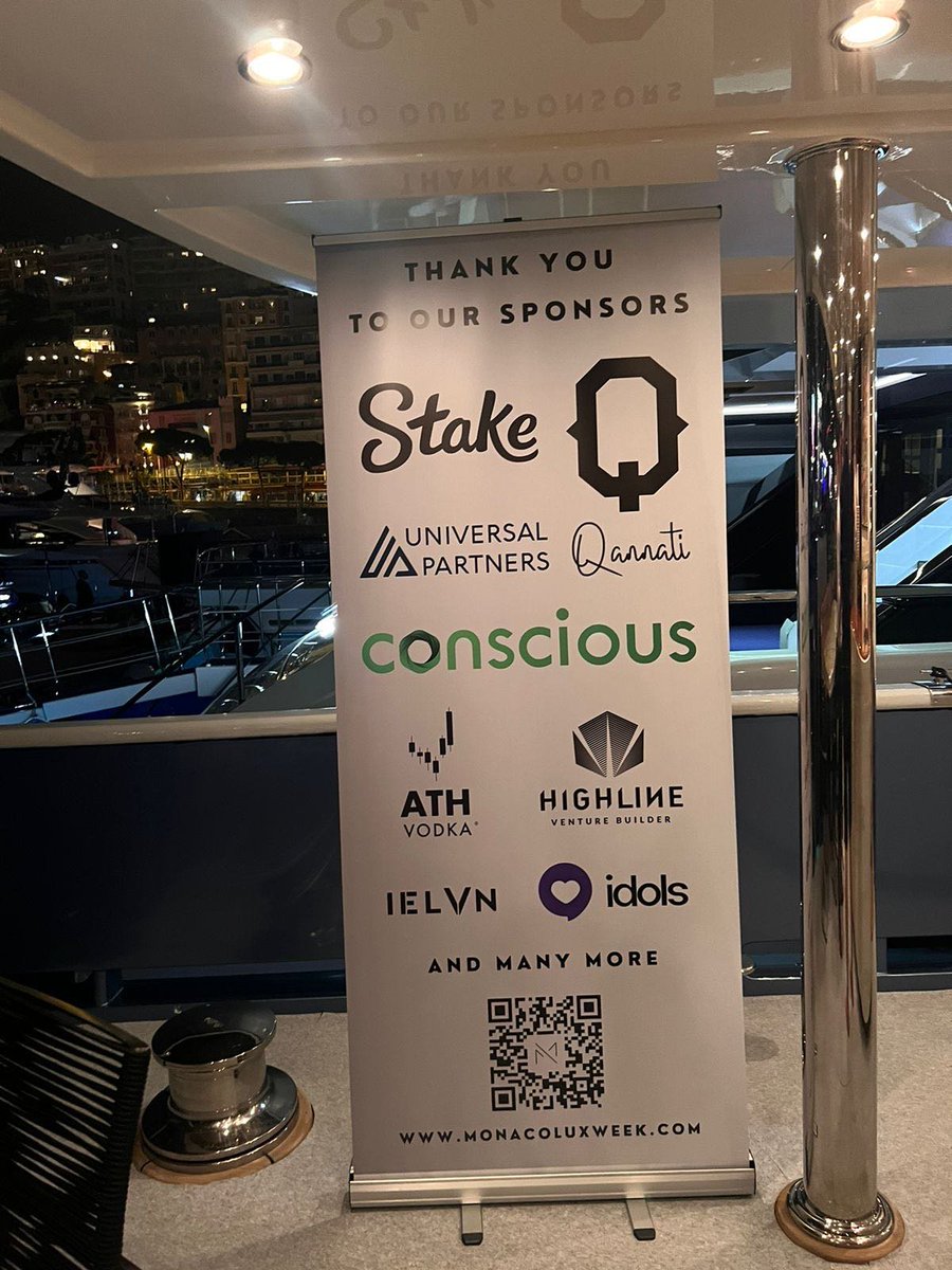 Conscious_chain's tweet photo. We're excited to be part of the ongoing @MonacoLuxWeek as a proud sponsor. It's inspiring to see the convergence of luxury and innovation under one roof. Here's to a successful event! π₯
#ConsciousNetwork #MonacoLuxWeek https://t.co/5NQfJwjL96
