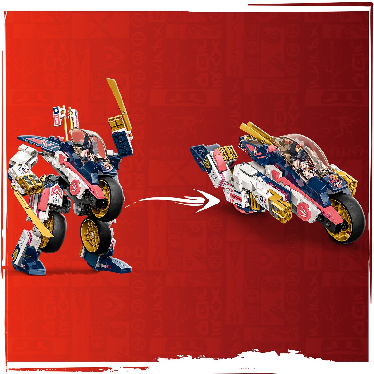 6/1発売予定／ 新キャラクター テクノ系ニンジャ「ソラ」のメカ