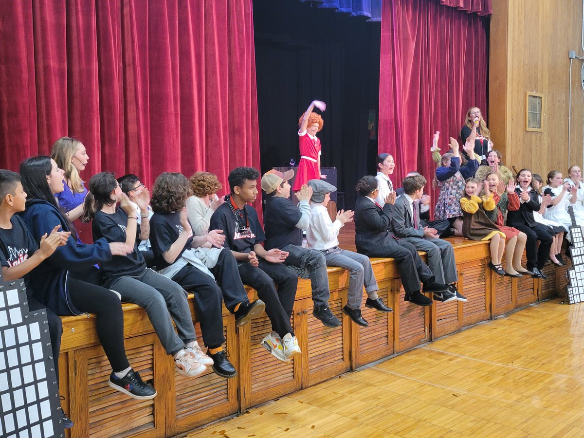 Congratulations to Mrs. Fuller, Mrs. Henn, & Mrs. DeSimas for their exceptional coordination of the play 'Annie Jr.'. The performance was incredible! Congratulations to all of the KCS cast and crew on an outstanding performance!