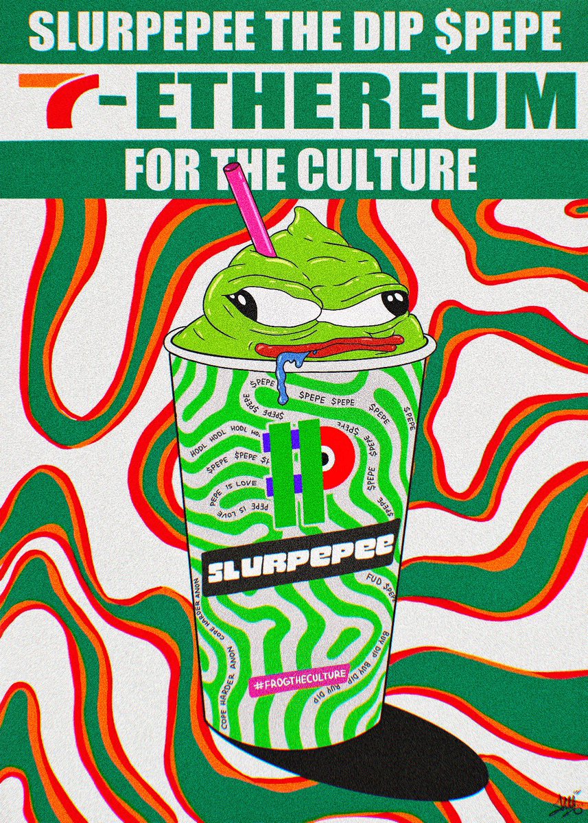 ChudoSasshha's tweet photo. TOTAL MINTED 153 pieces of $LURPEPEE !๐ฑโ๐ฅWe made it - FOR THE CULTURE!๐ธ๐ฅคThank you frens!๐Now only on secondary.
HODL your $PEPECOIN & SLURP the DiP!๐ Wen #PEPEcoin will be worth 1$ we will open & watch on this NFT to remember this time & laughing! LFG!๐#PEPE #SLURPEPEE https://t.co/4DsTVn1Gtb