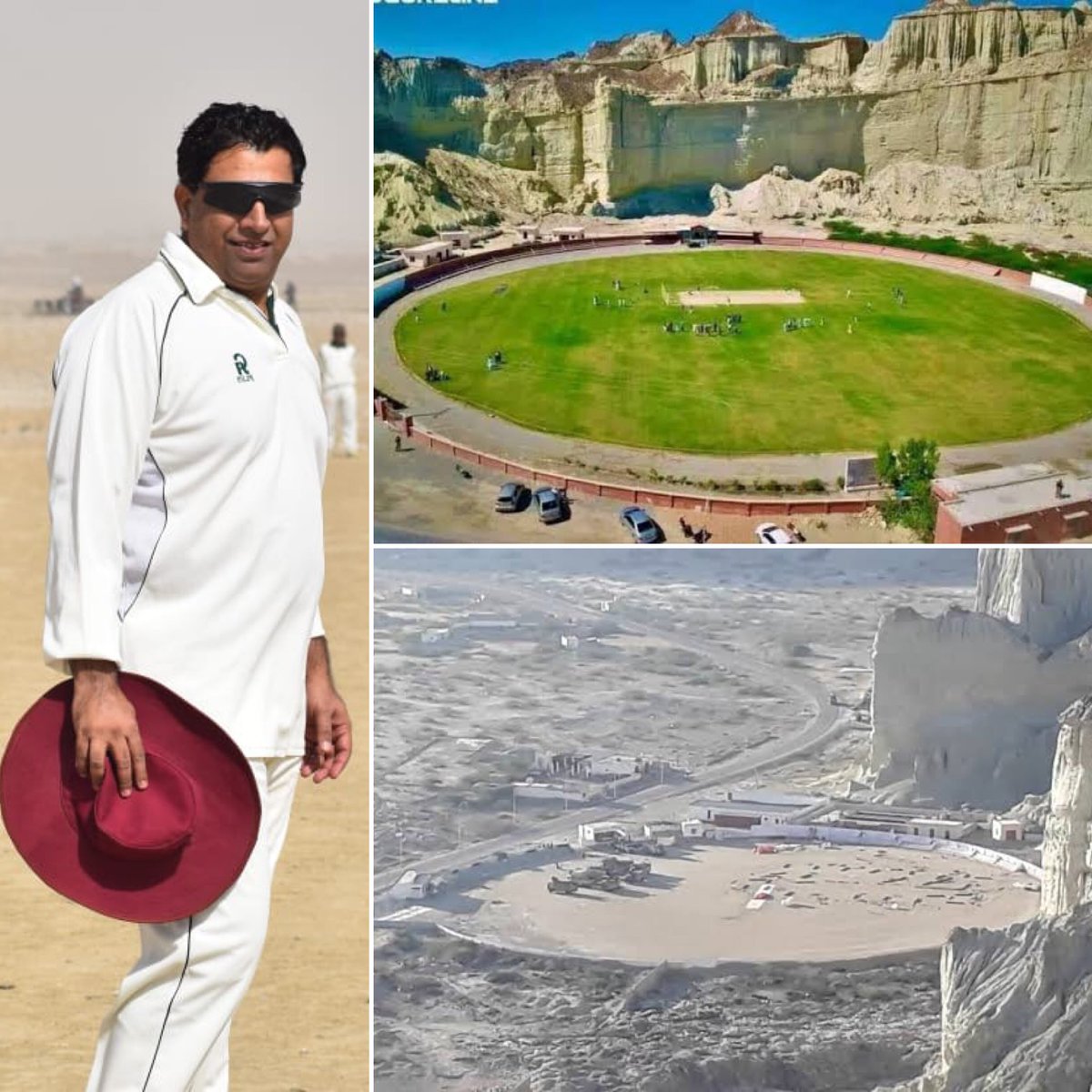 Shoaib Jatt (@shoaib_jatt) on Twitter photo Thank-You <a href="/MirImranGichki1/">Mir Imran Gichki</a>,
GWADAR's CRICKET STADIUM was a sandy ground , Imran visited their & gave the idea to make it green with savage water, local management followed his instruction today Gwadar stadium is LUSH-GREEN & iconic cricket ground.
کھلاڑی ہی گراؤنڈ آباد کرسکتا ہے Thank-You <a href="/MirImranGichki1/">Mir Imran Gichki</a>,
GWADAR's CRICKET STADIUM was a sandy ground , Imran visited their & gave the idea to make it green with savage water, local management followed his instruction today Gwadar stadium is LUSH-GREEN & iconic cricket ground.
کھلاڑی ہی گراؤنڈ آباد کرسکتا ہے