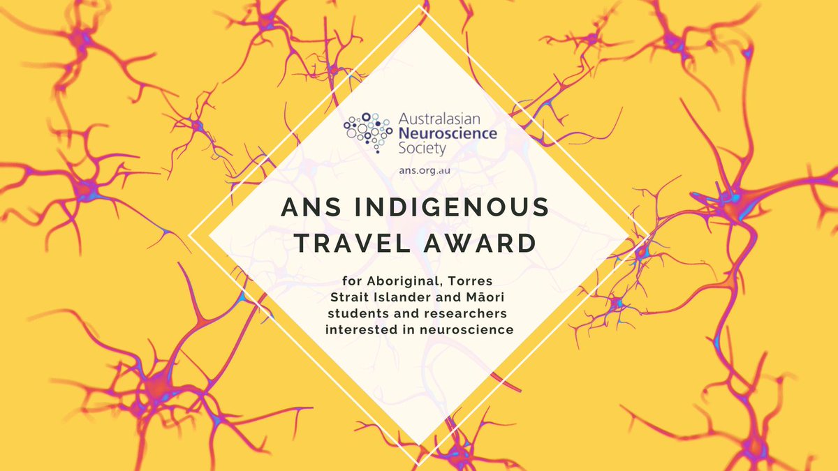 We’re launching our first travel award for Indigenous students &amp; researchers, to support ANS conference travel, accommodation, registration + 1yr membership.

- 2 x junior level (undergrad – 2yrs post PhD)
- 1 x established ( &gt;2yrs post PhD)

DETAILS: forms.office.com/r/Luw4pxzXZ8