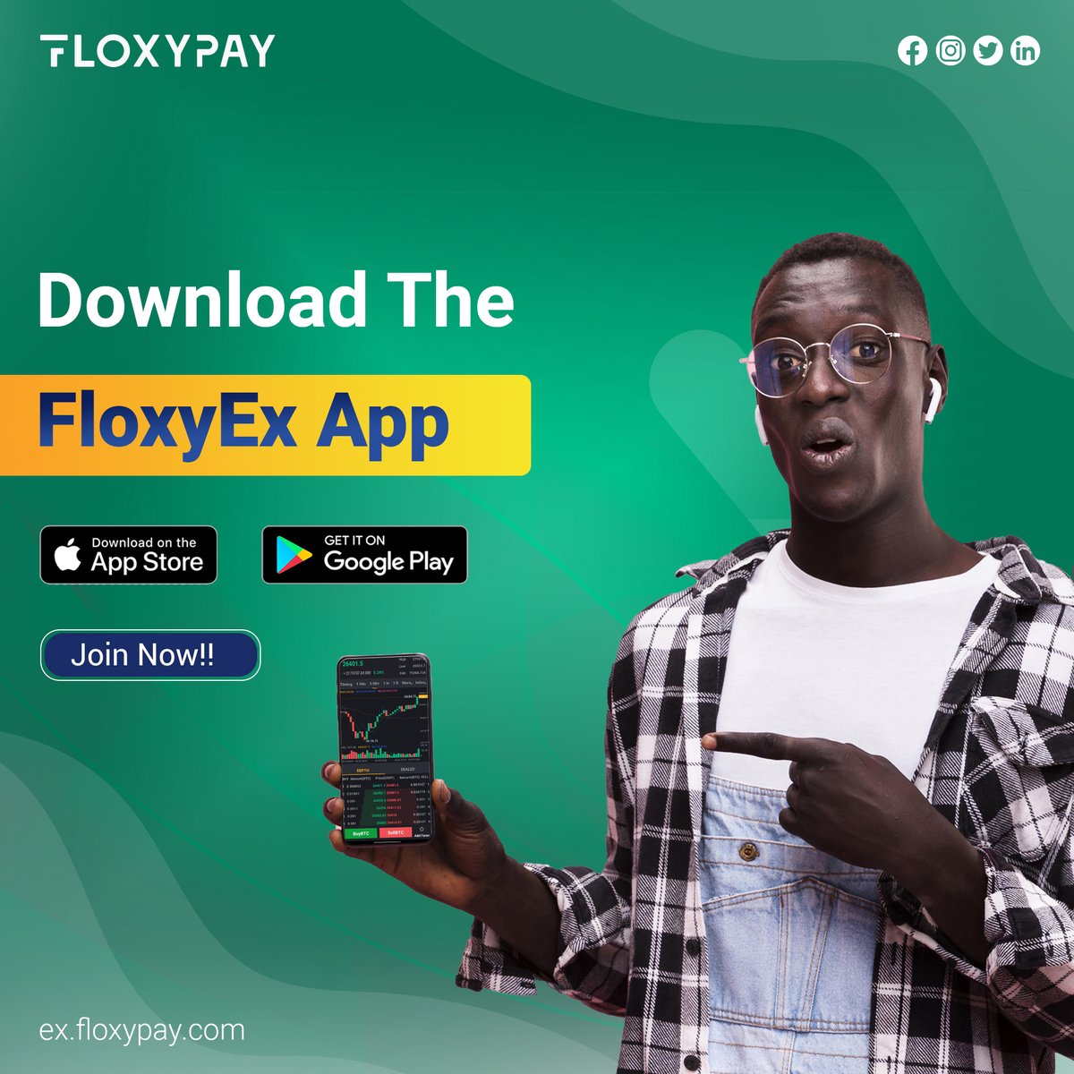 Optimize cryptocurrency trading with our Newly Launched FloxyEX Trading App 📲✅now available on Google Playstore✔️
Trade: 
Spot
Future
Margin and more...
Download for Android users: tinyurl.com/FloxyEX
.
.
.
.
.

#trading #spottrading #cryptocurrency #Floxypay #FloxyEx