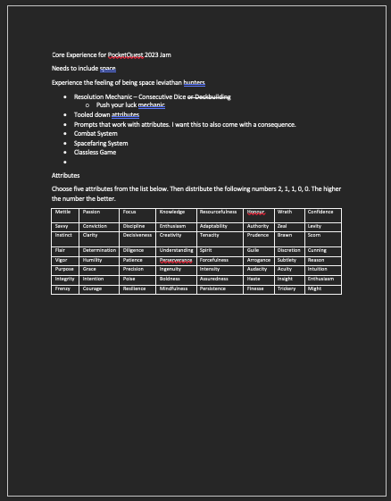 ConfusedWizards's tweet photo. 📢 We've entered the game jam phase for PocketQuest TTRPG GameJam 2023!✨ Currently in the concept stage, we're busy laying out ideas, rules, and concepts for our tabletop adventure. Stay tuned for updates as our game takes shape. #PocketQuest2023 #TTRPG #GameJam #ConfusedWizards https://t.co/6j5zW71lZz