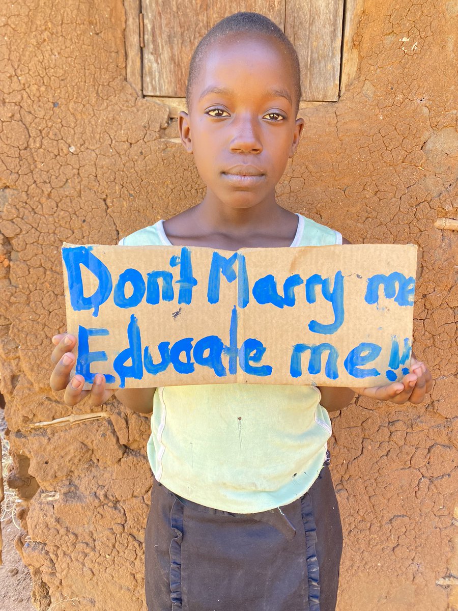 Gufasha_Found's tweet photo. GIRLS WANT AN EDUCATION NOT MARRIAGE.
And it’s our responsibility to enable them keep on dreaming and achieve their full potential.
#ReturnMyFuture 
#EducateGirls https://t.co/8A00eBDJAY