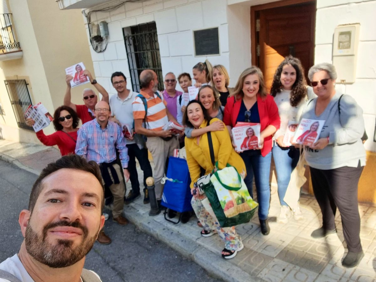 #BuenosDías! Último día de una campaña electoral intensa, en la que hemos recorrido cada rincón de nuestro pueblo, con la ilusión y la fuerza de quien sabe que es necesario un cambio de rumbo. #SomosTuAlternativa/❤️ #HazloRealidad