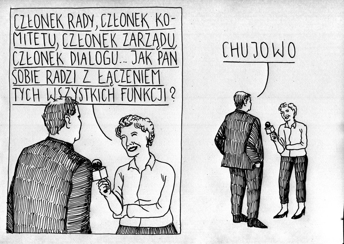SmutneHistorie's tweet image. członek. #satyra #członek #funkcje #rady #komitety #dialogi #zarządy