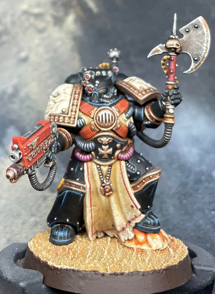 theeternalcrus1's tweet photo. Tyler Mclam has finished his ‘Chonky’ #castellan
#blacktemplars #40k #modelpainting #blacktemplars_40k #warhammer #spacemarine #citadel #crusadersquad #gamesworkshop #eternalcrusader #primaris #gw #paintingwarhammer #swordbrethren #warhammercommunity #40k https://t.co/8fkdBVZe7h