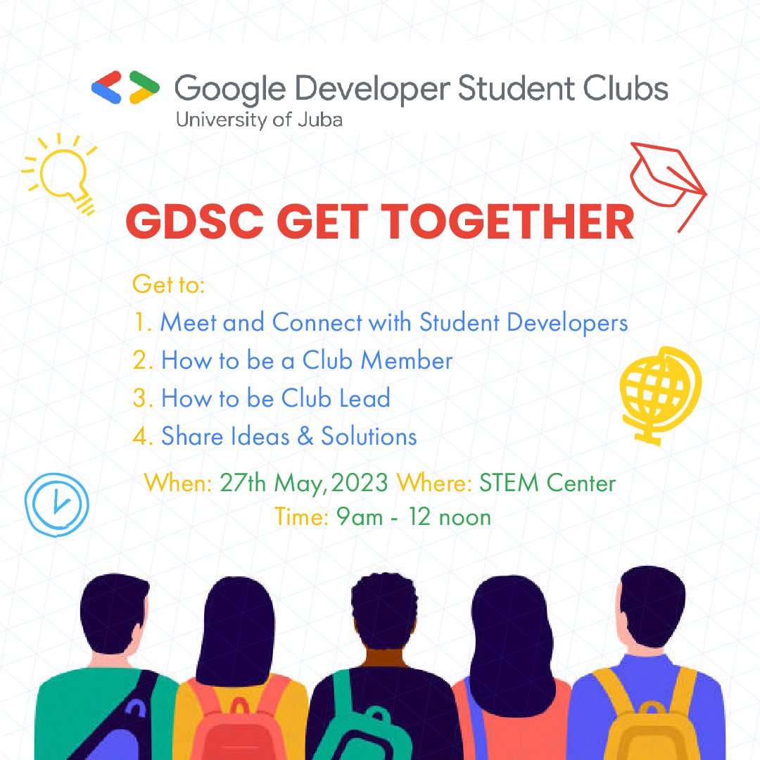 After the completion of the solution challenge, club members have not completely met and shared ideas in a long time.
We'd like to invite you to an interesting GDSC get-together tomorrow. 
Come learn and network with Student Developers and others. #SSOT