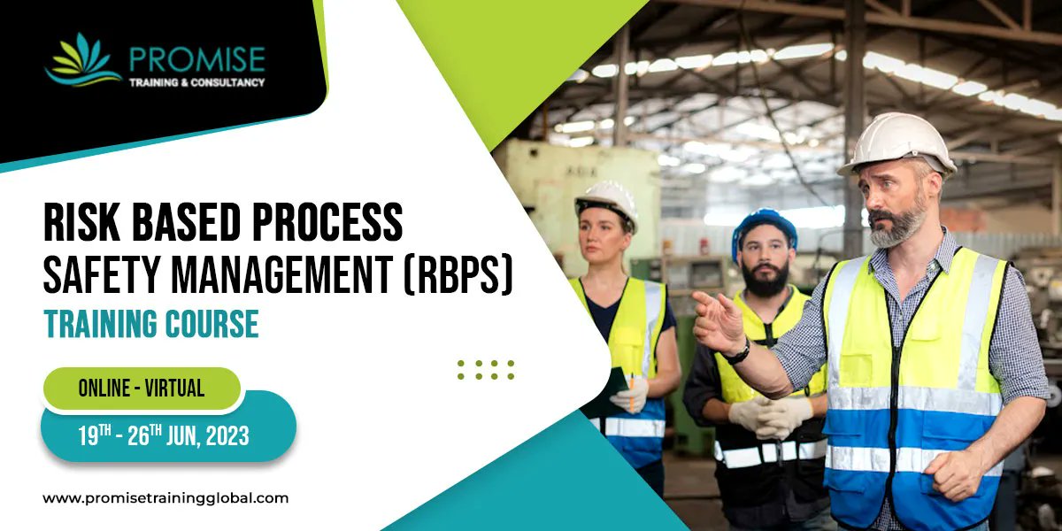 PromiseTraining's tweet photo. 🎯 Ineffective process safety management can lead to accidents &amp; losses in the chemical industry. Learn the 4 pillars and 20 elements of RBPS for enhanced safety &amp; compliance with our Virtual Training session starting June 19th, 2023! 
Enroll now
#RBPScourse #SafetyTraining https://t.co/IlFcrlM3Rw