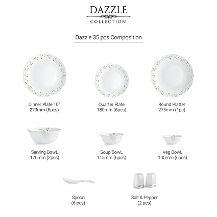 AmazonDeals_Ind's tweet photo. Cello Tropical Lagoon Dazzle Series Opalware Dinner Set, 35-Pieces, Service for 6, White

M.R.P=3409

Deal 38% off🔥, Buy this at only Rs.2098 

Hurry Up..! Deal ends at 31 MAY

https://t.co/4Mpuz1nmP5 https://t.co/7QbNPc1nZt