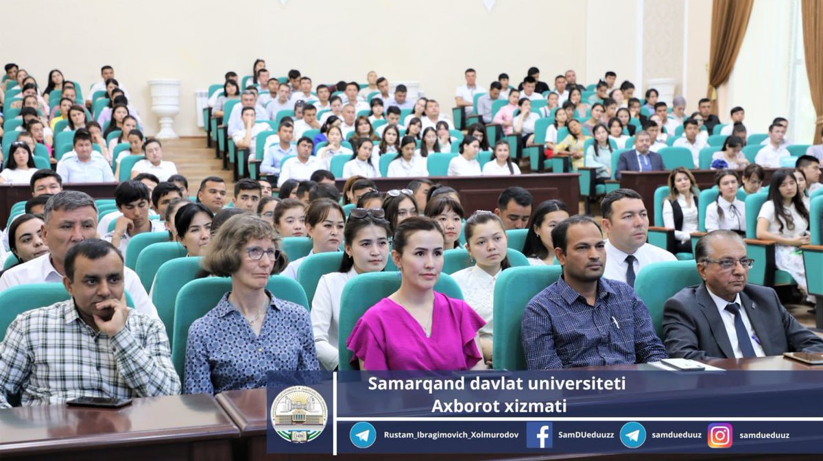 #Янгиликлар
  Самарқанд давлат университети ва Ҳиндистон олий таълим муассасалари ҳамкорлиги: янги босқич, янги имкониятлар...
samdu.uz/cy/news/44016