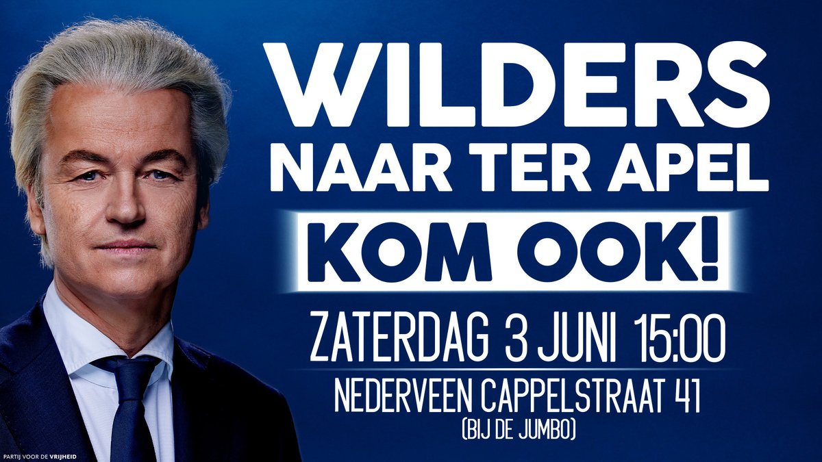 Geert Wilders tweet media
