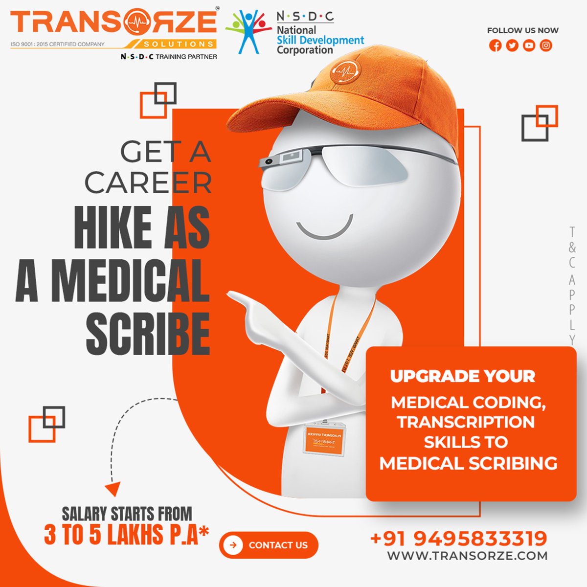 Greeshm72896047's tweet image. 📢Exciting news for all #medicalcoder!  
Discover a better career path as a #medical #scribe. In just 100 days, you can secure an impressive starting salary of 3,00,000 per annum!
Don't miss out on this incredible opportunity..🥳
#job #career #workfromhome #college #students