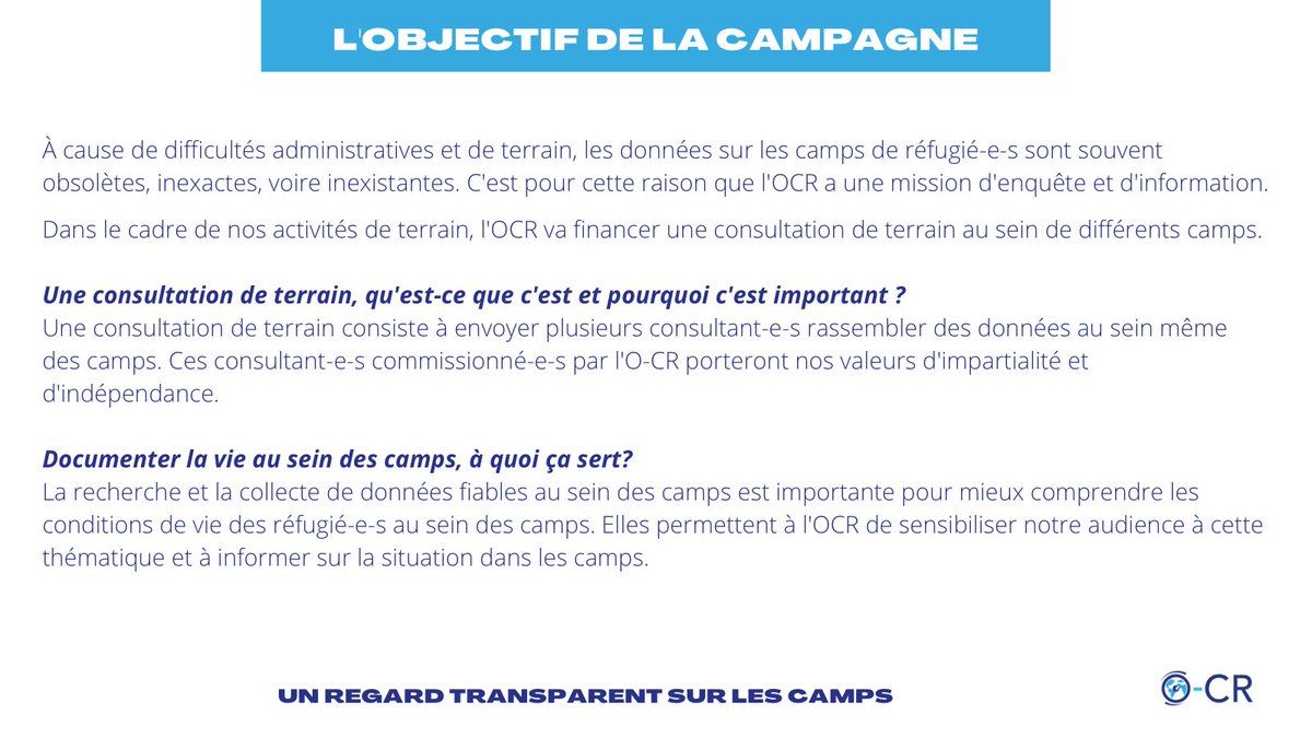Observatoire des camps de réfugiés tweet media